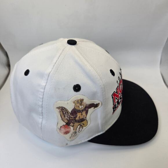 Logo 7 1997 NCAA Basketball Championship Hat OSFA MN Gophers Patches White - Picture 2 of 9